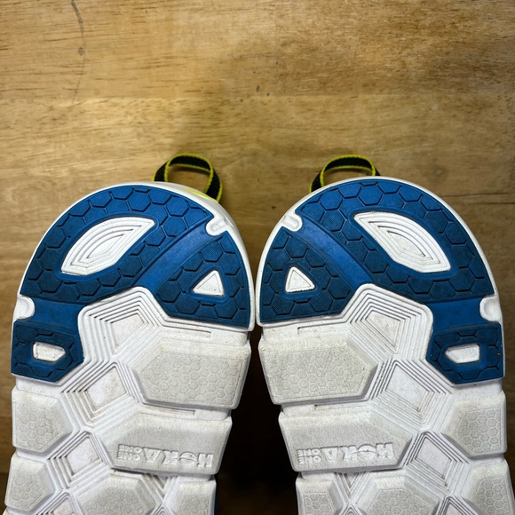 Hoka One One Odyssey COLORFUL Mens Size 9 Running Shoes Sneakers Blue Silver - Picture 9 of 12